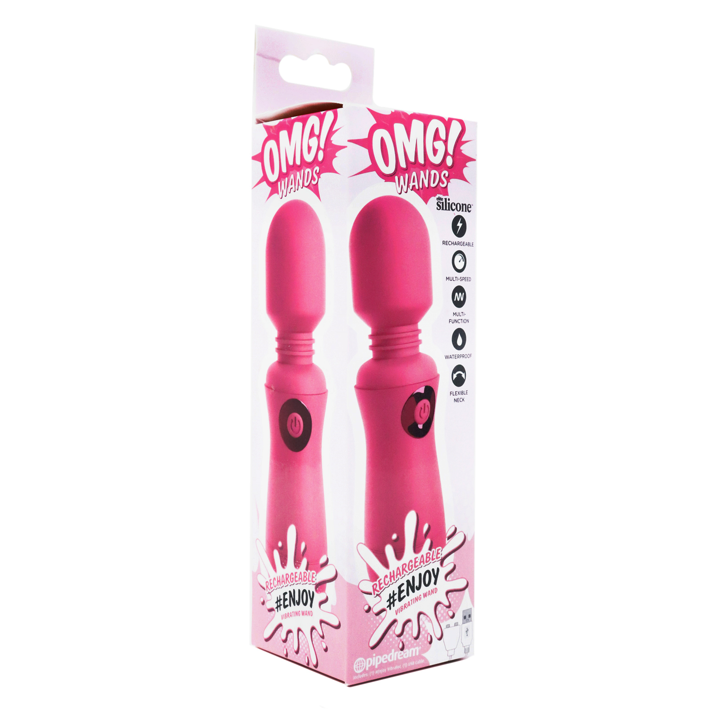 Vibrador Consolador Magico Estimulador de Clitoris Wand