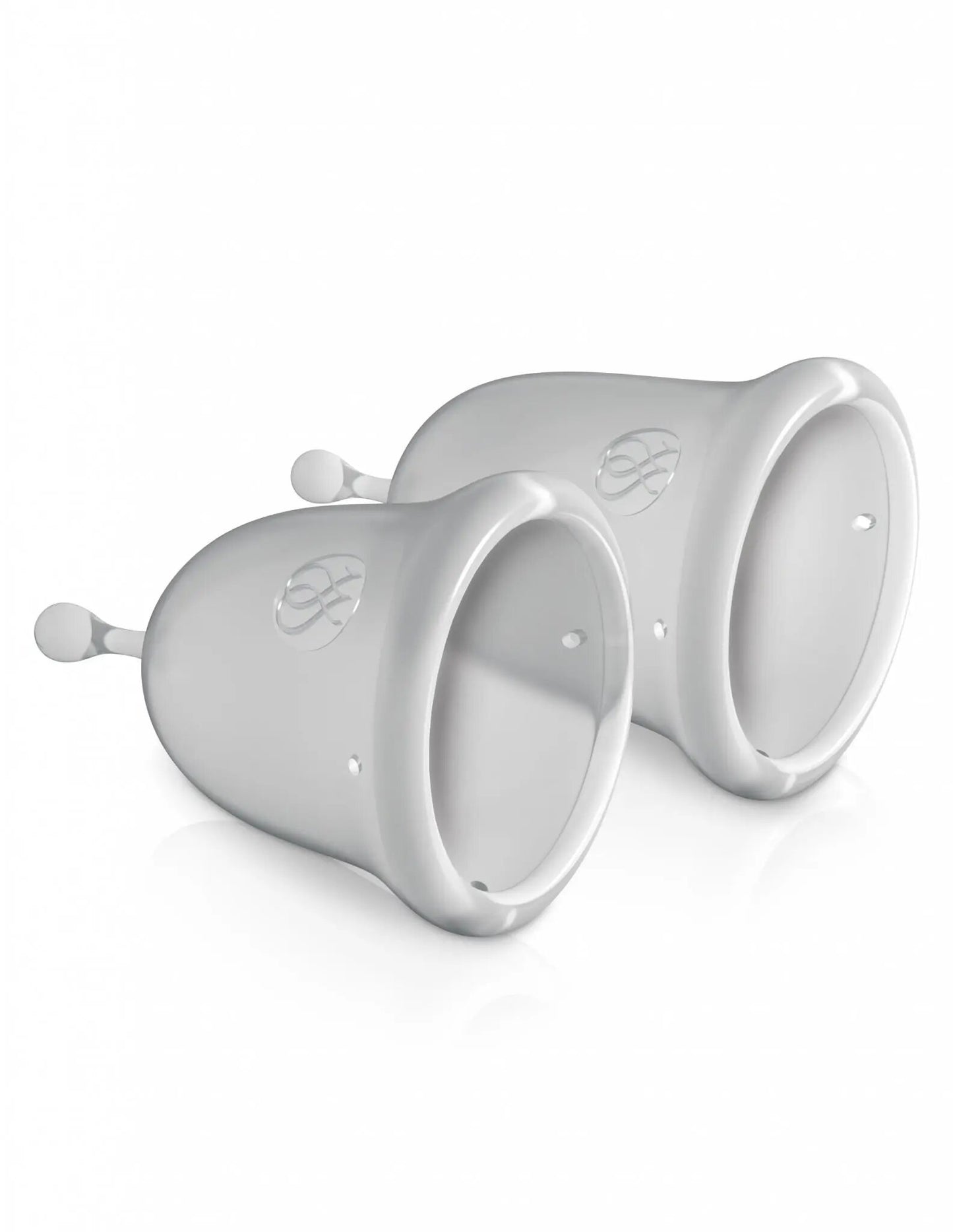 Set Copa Menstrual Reutilizable Antiderrapante Silicona Pura