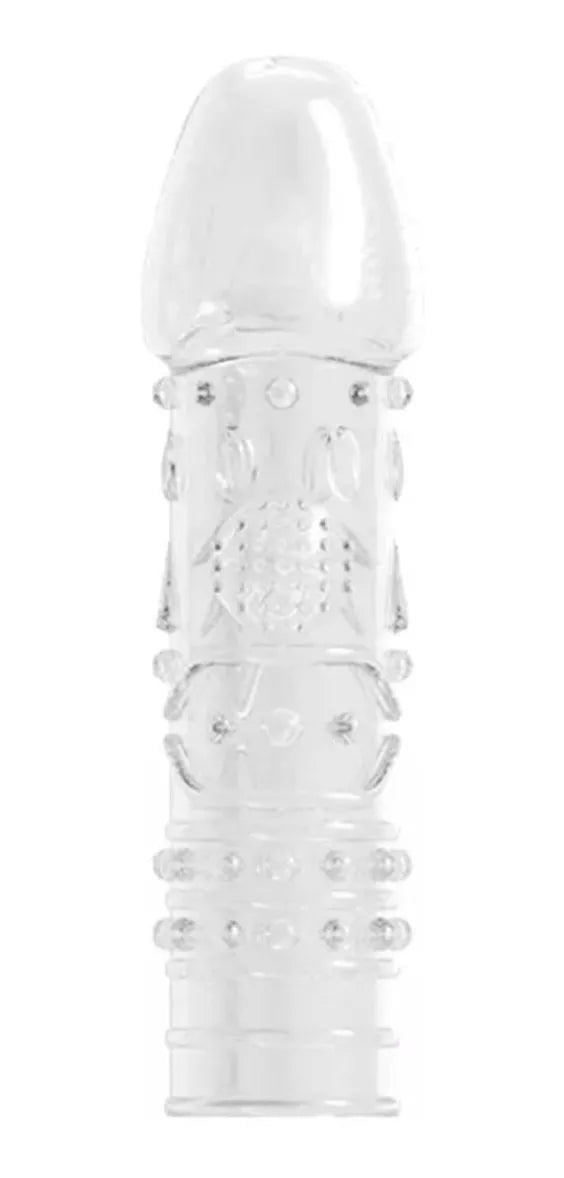 Extension de pene funda texturizada estimulador