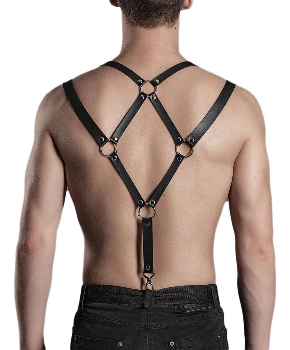 Arnes Hombre Liguero de Pecho Cuero