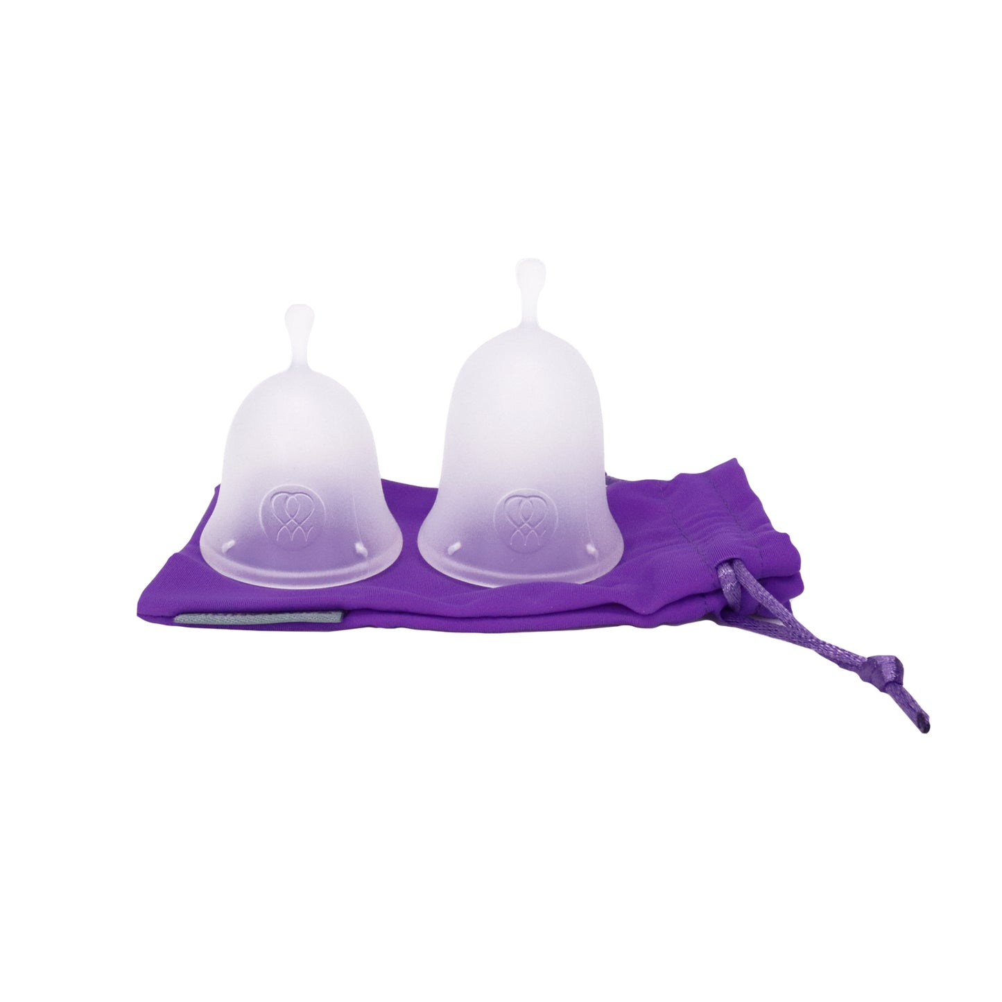 Set Copa Menstrual Reutilizable Antiderrapante Silicona Pura