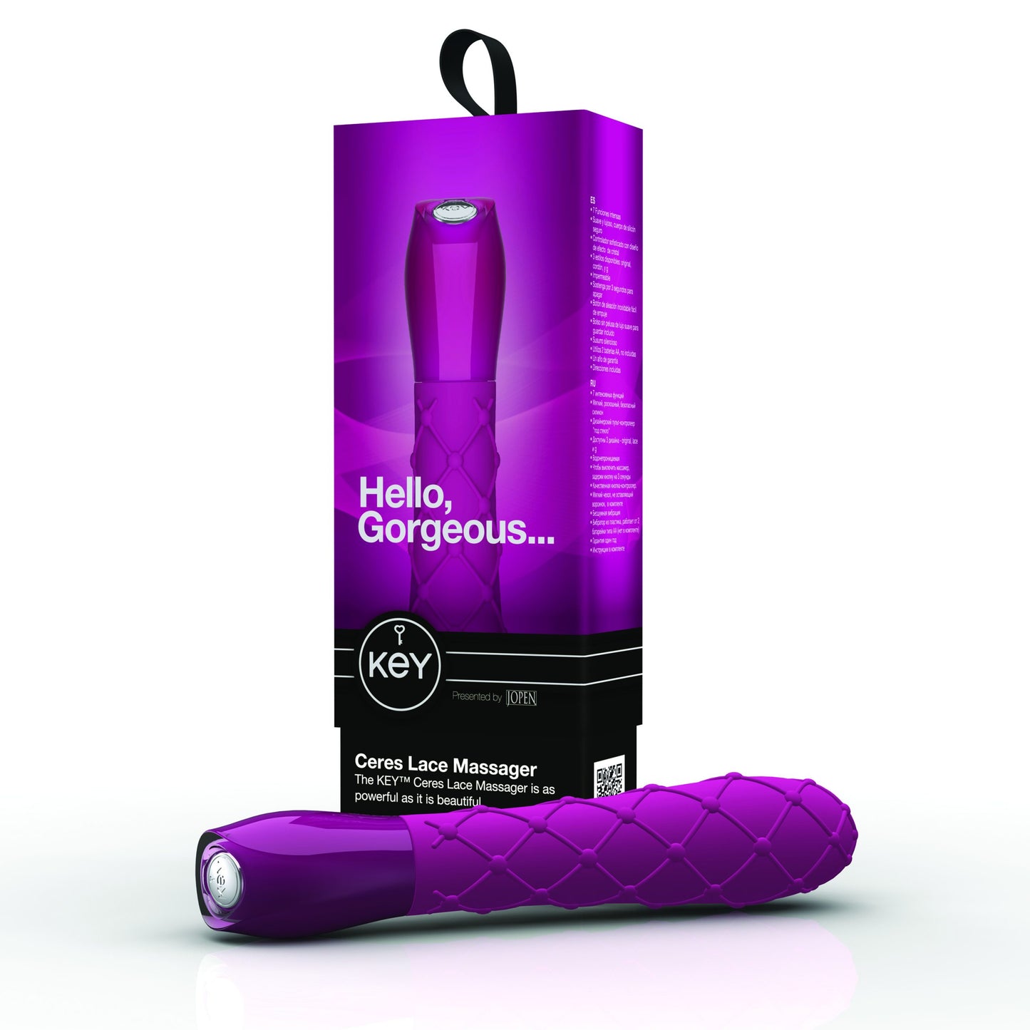 Vibrador Masajeador Texturizado Estimulador Punto G Ceres