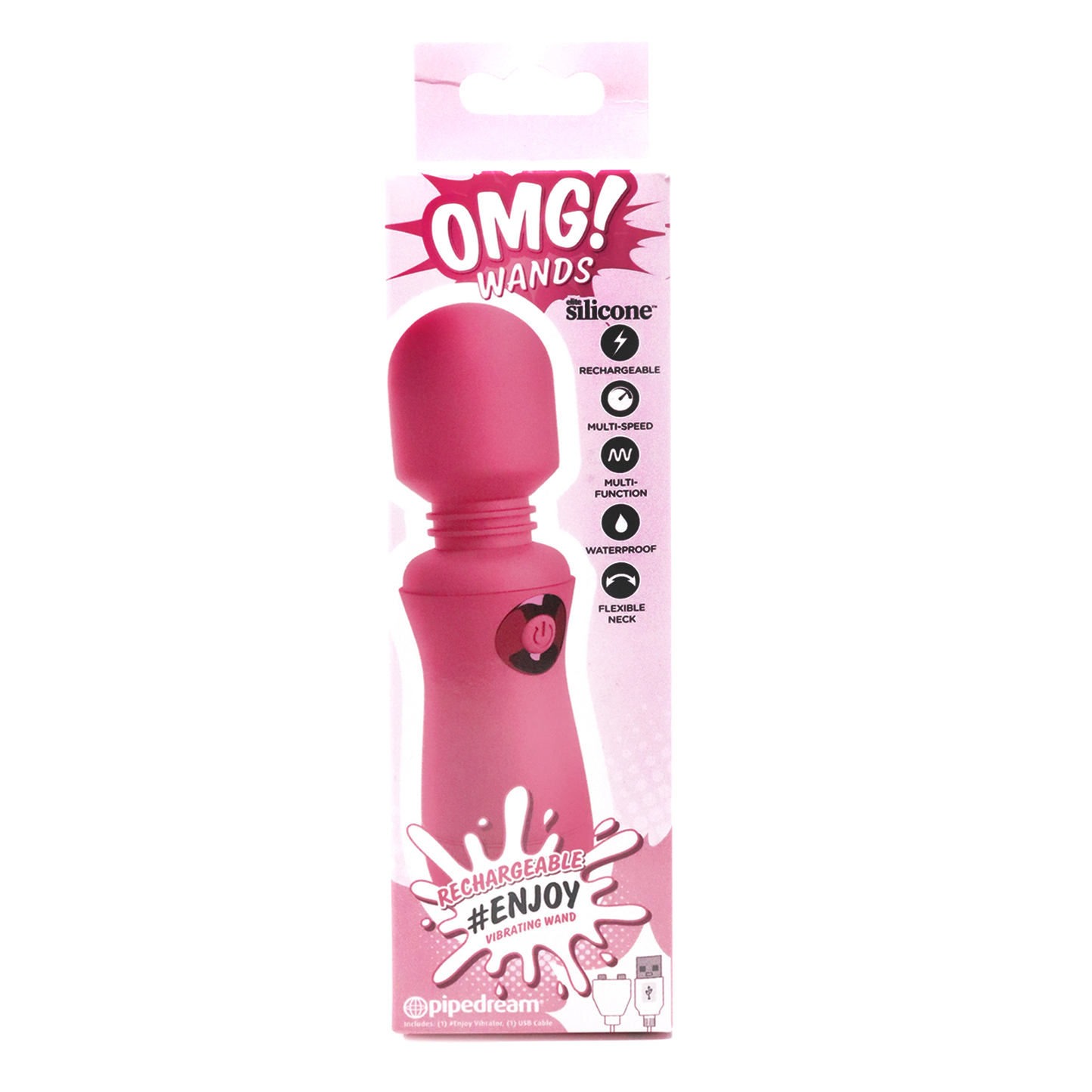 Vibrador Consolador Magico Estimulador de Clitoris Wand