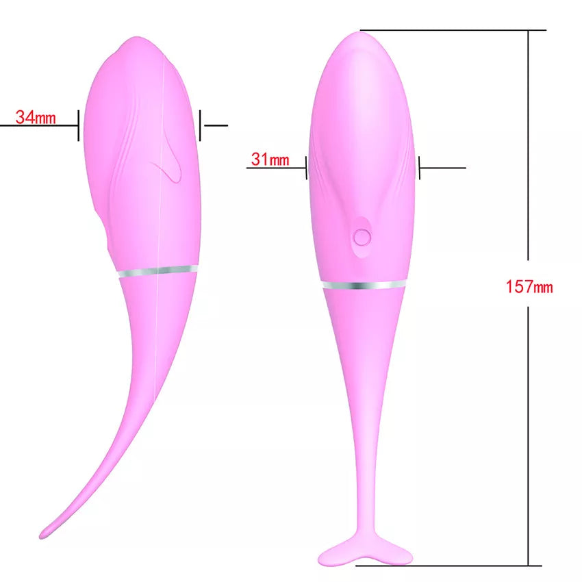 Vibrador por App Delfin Bala Recargable