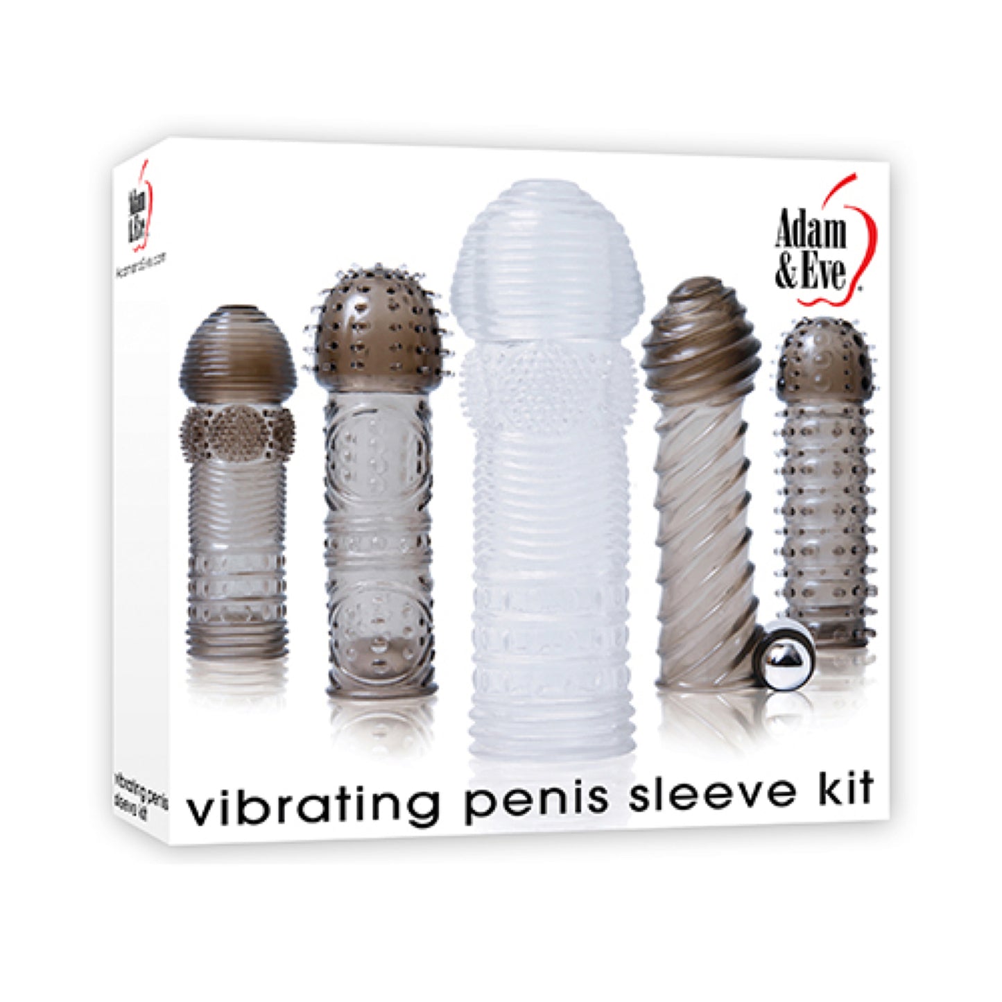 Kit Funda Vibradora Texturizada Pene Adam & Eve
