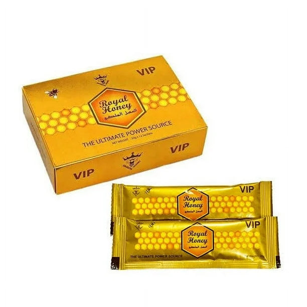 Miel Magica Royal Honey Vip para Hombre 12 Sachets