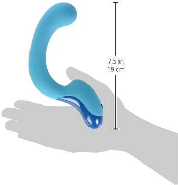 Vibrador Masajeador Punto G Estimulador Flexible Suave Skye