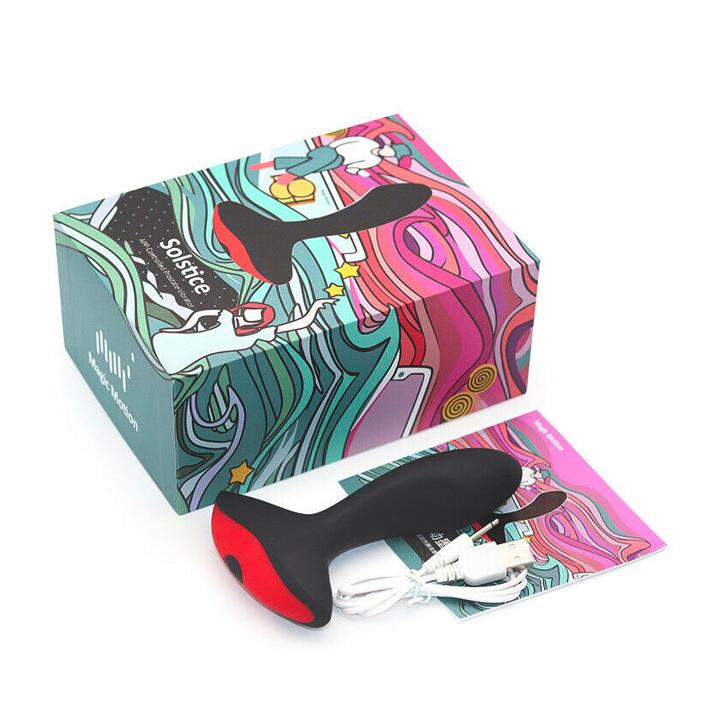 Vibrador de Prostata Masajeador Anal Control App Solstice