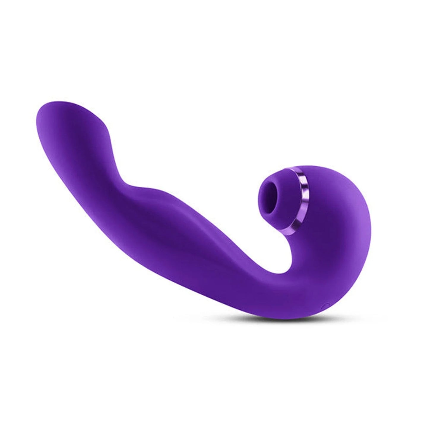 Vibrador con Succionador de Clitoris Punto G Recargable Inya