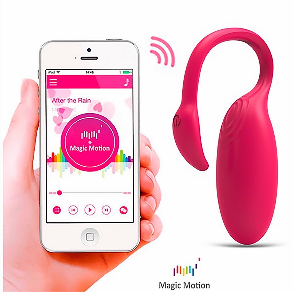 Vibrador Bala Flamingo Estimulador Control App Magic Motion