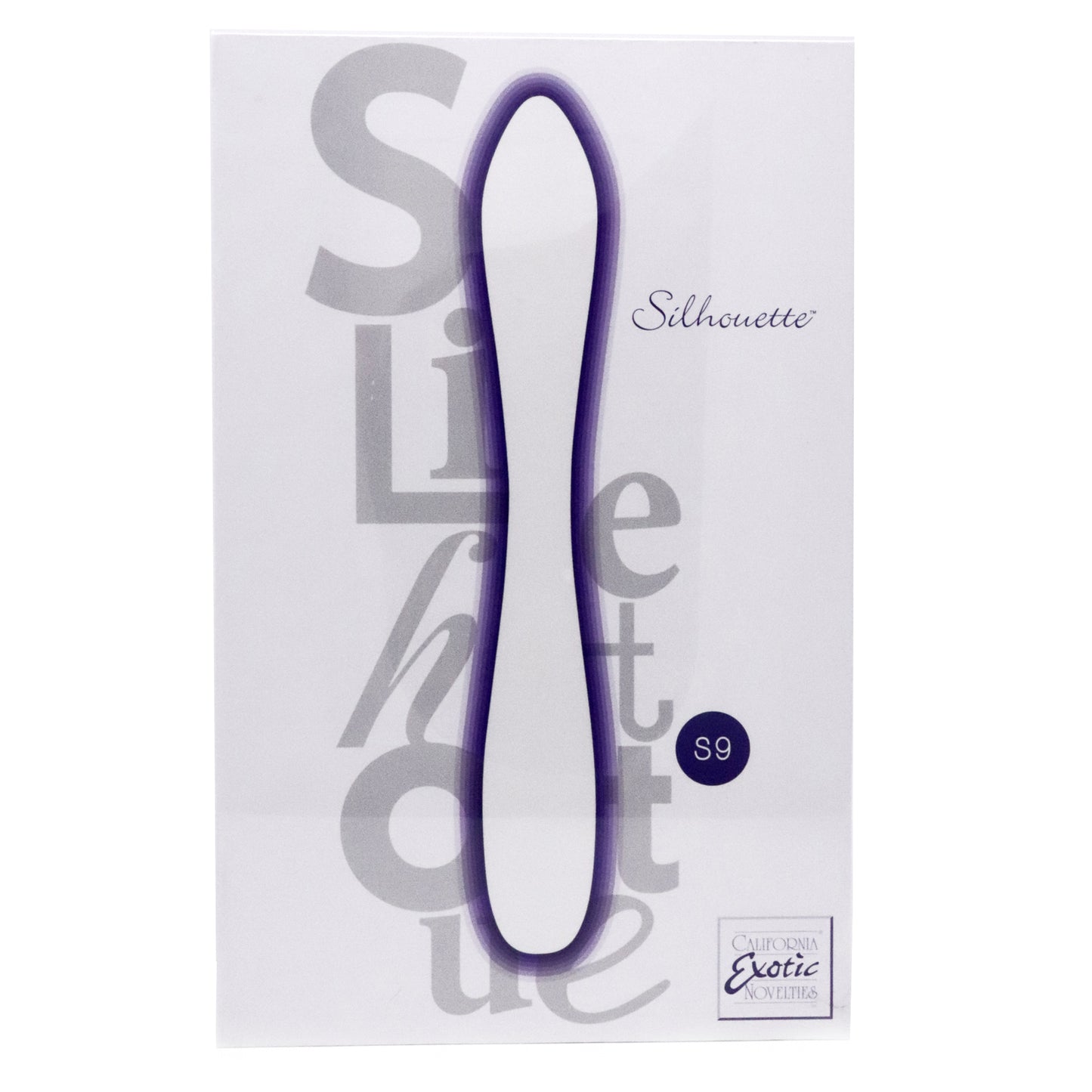Vibrador Estimulador Dual Recargable Purpura Silhouette S9