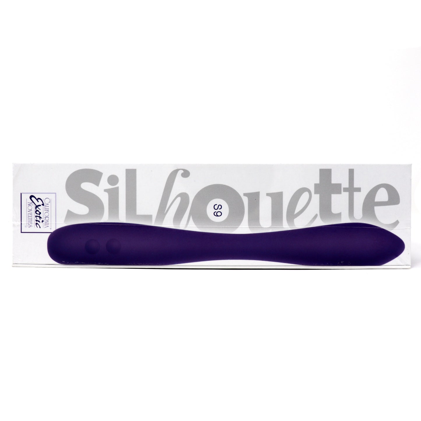 Vibrador Estimulador Dual Recargable Purpura Silhouette S9