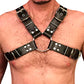 Arnes Cuero Sintetico Pecho Hombre Ajustable Bondage