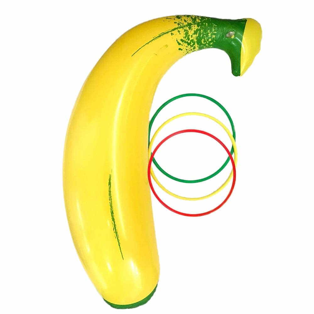 Juego de Aros Banana Inflable Despedida de Soltera Party