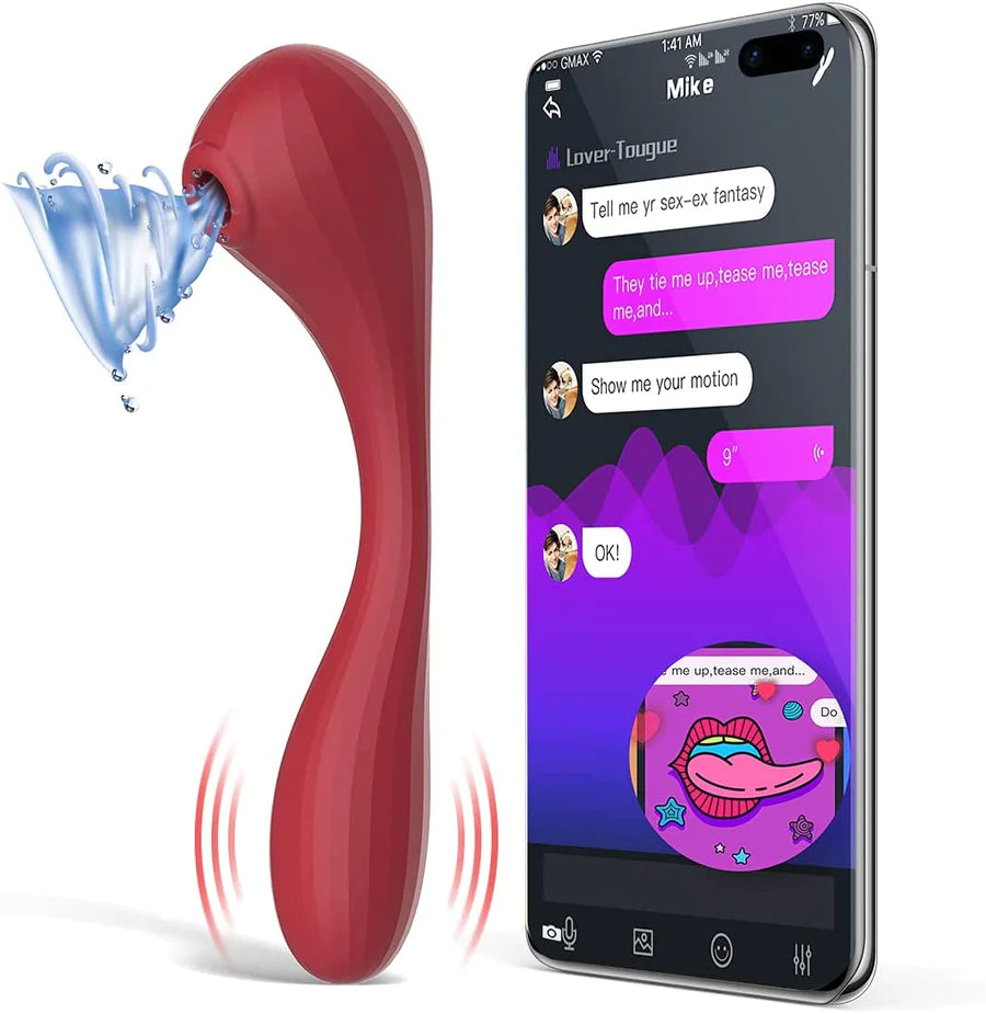 Estimulador Clitorial y Vibrador Punto G con APP Magic Bobi
