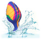 Plug Anal Estimulador Texturizado Multicolor Silicona Cheeky