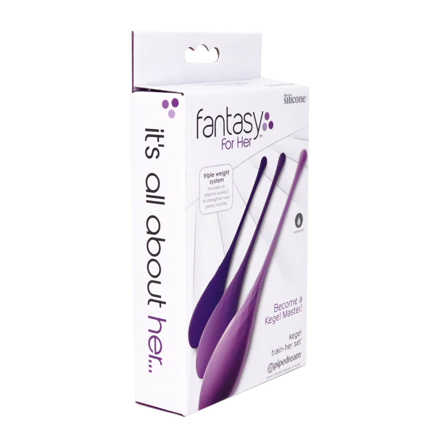 Set bolas Kegel para fortalecimiento pélvico Fantasy for her