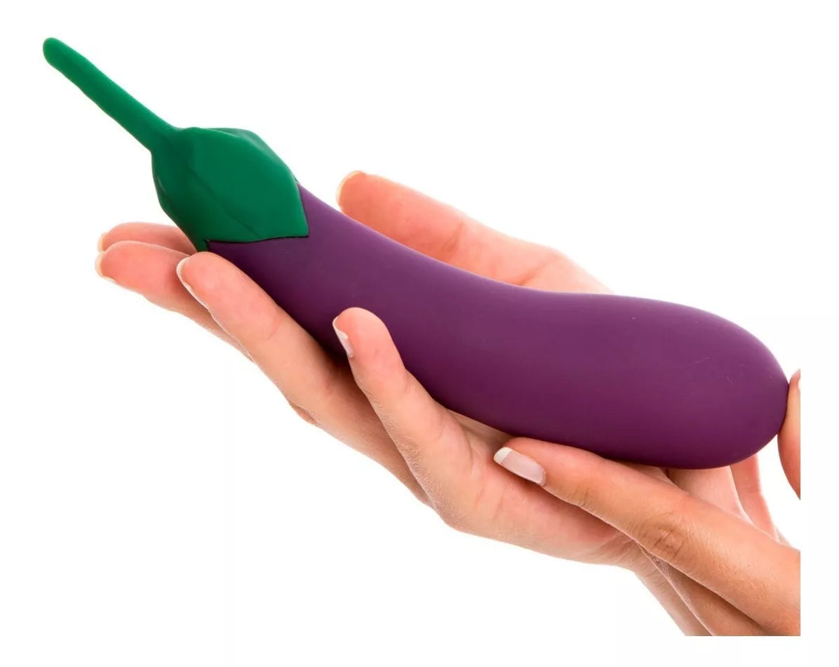 Vibrador berenjena estimulador punto g juguete sexual