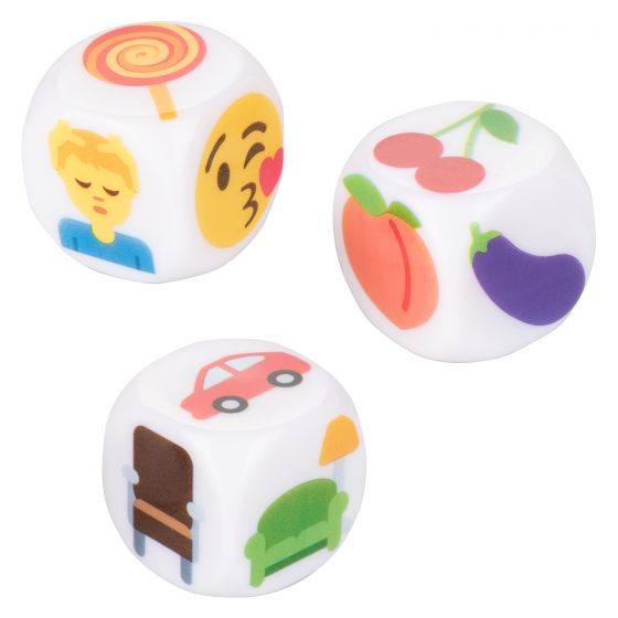 Dados Eróticos Emoji CalExotics
