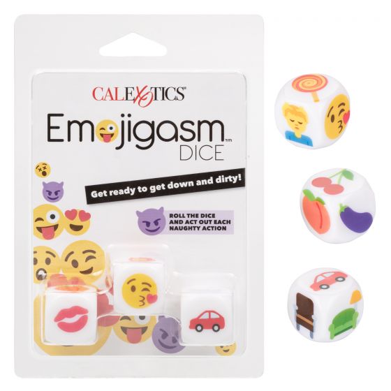 Dados Eróticos Emoji CalExotics