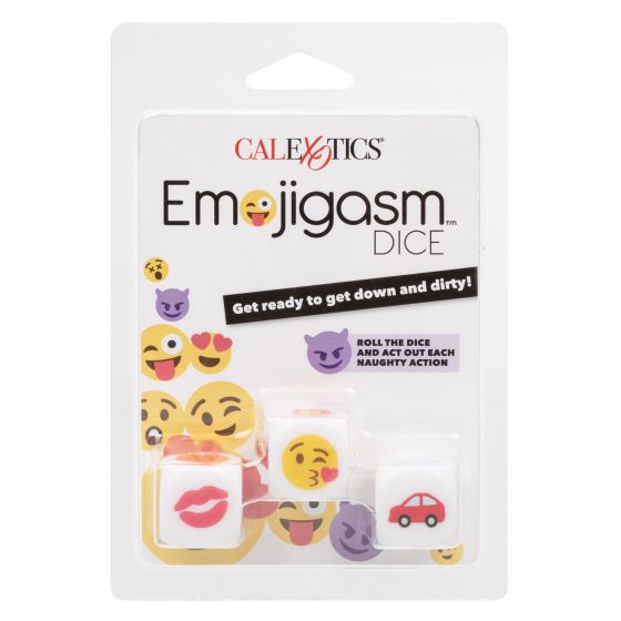 Dados Eróticos Emoji CalExotics