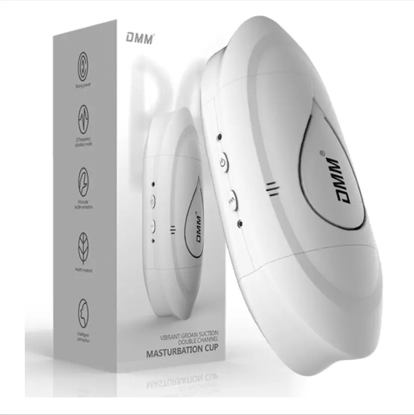 Masturbador hombre con vibración doble oral vaginal realista