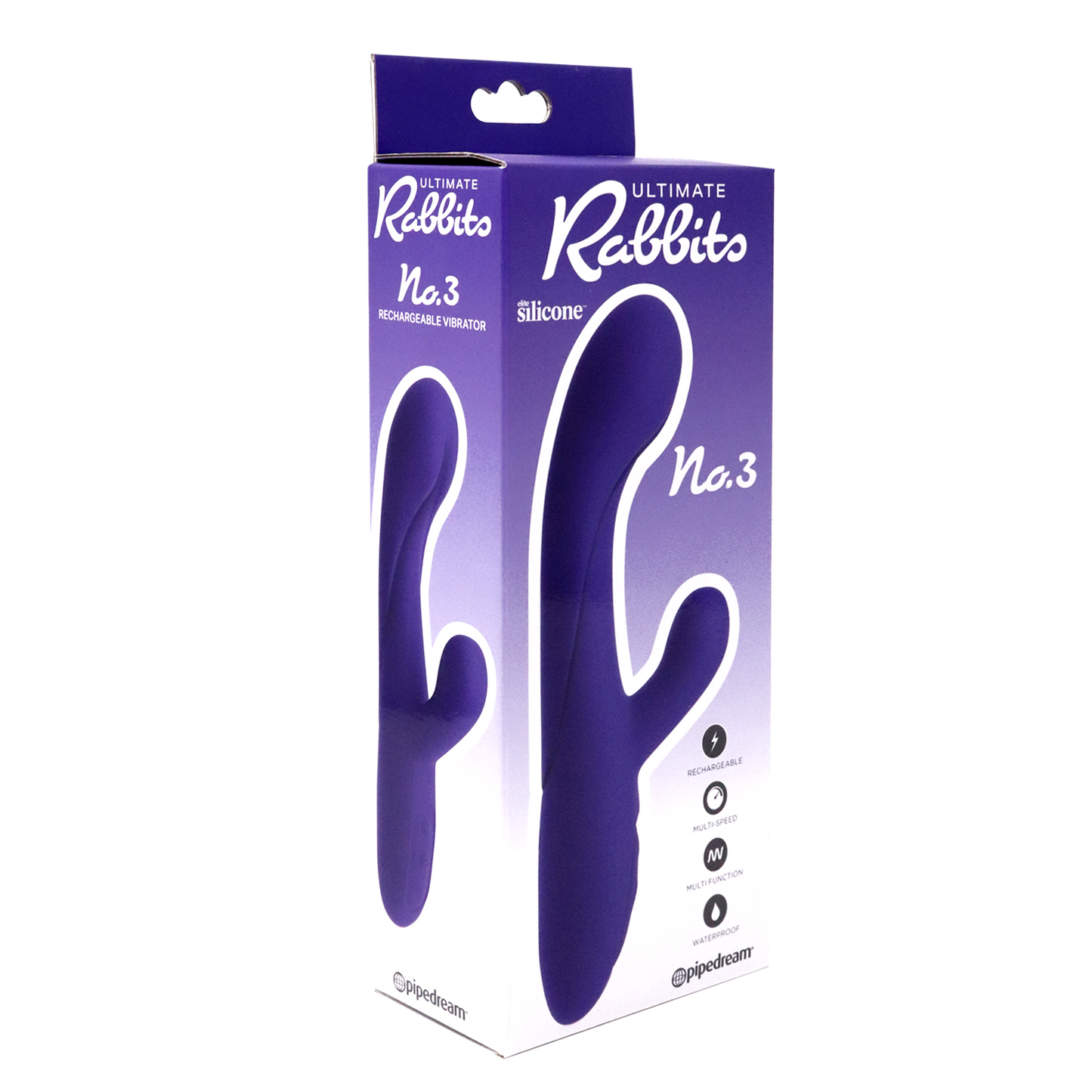 Vibrador Multiorgasmico Recargable Ultimate Rabbits No. 3