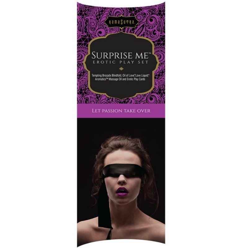 KAMASUTRA Kit erótico Surprise Me Erotic Playset
