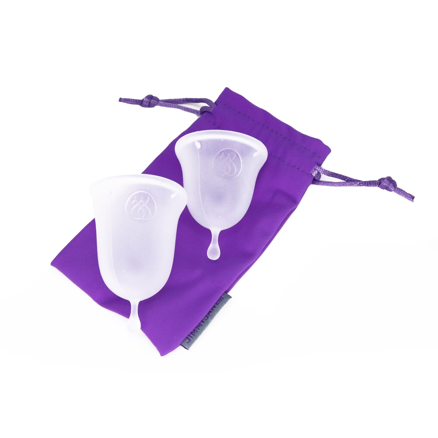 Set Copa Menstrual Reutilizable Antiderrapante Silicona Pura