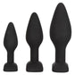 Set Plug Estimulador Gradual para Ejercicio Anal Silicona