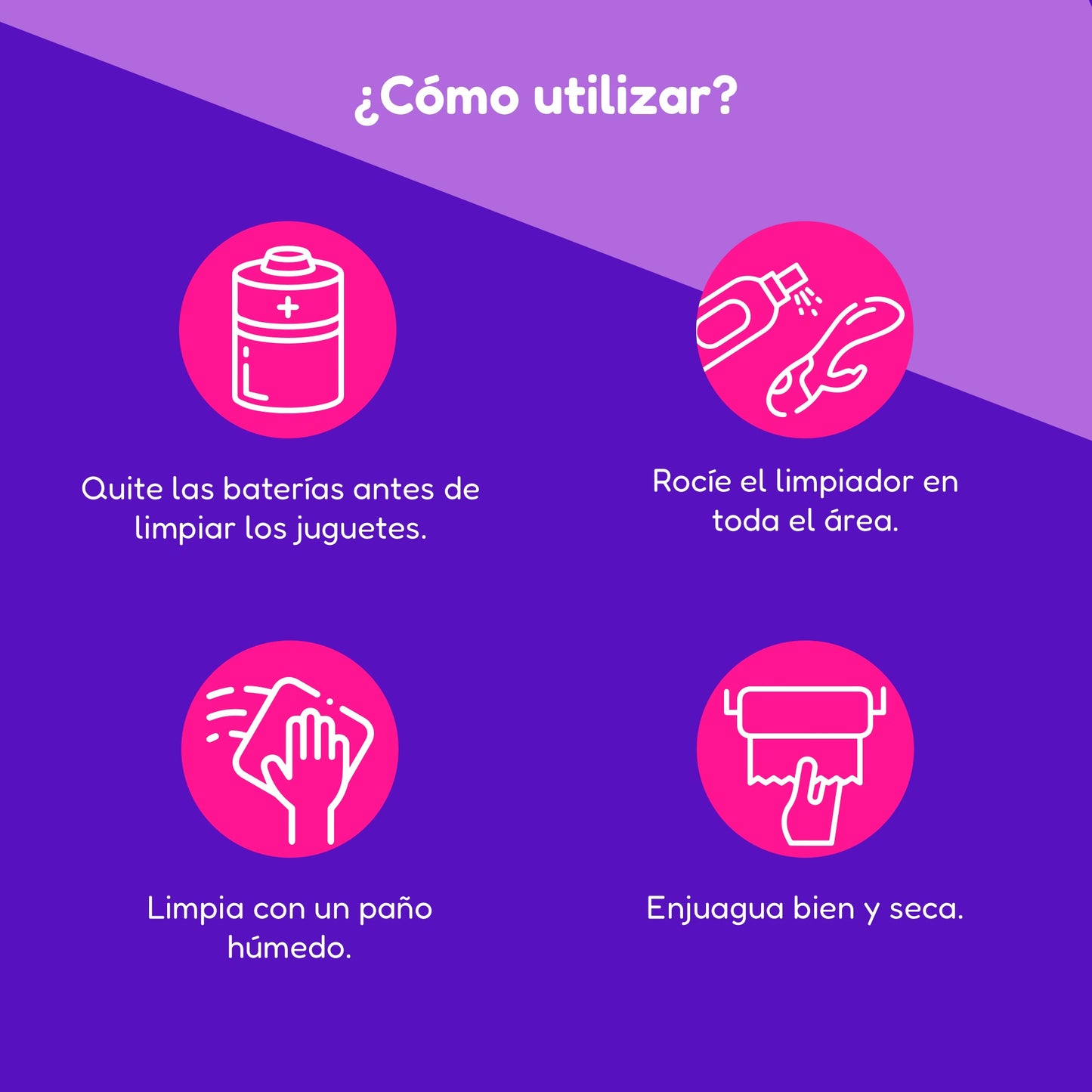 Limpiador Desinfectante De Juguetes Sexuales Aroma a Fresa