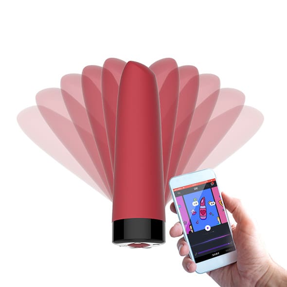 Vibrador Bala Discreta Labial por App Magic Awaken
