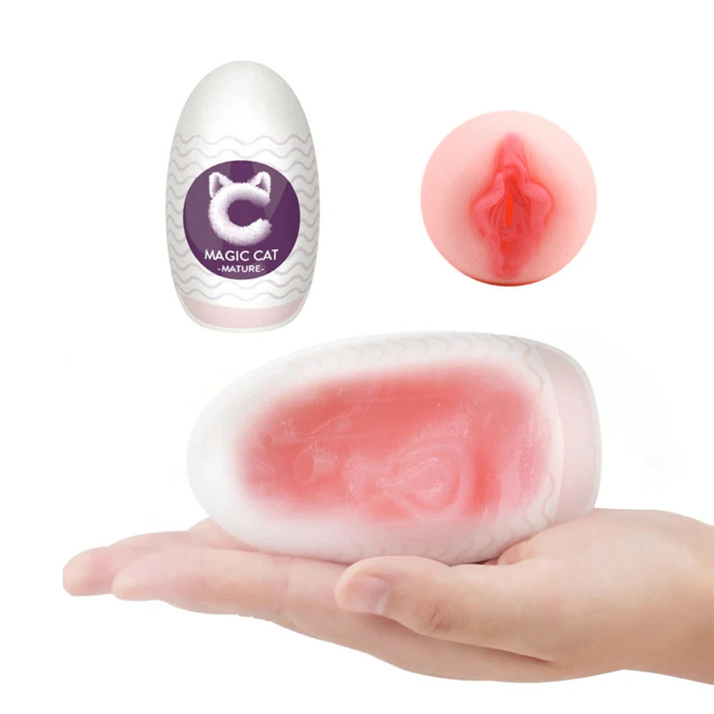 Huevo Masturbador Magic Cate Mature TPE Texturizado