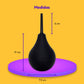 Enema Portátil Ducha Anal 224 ml Plug Anal Pompón