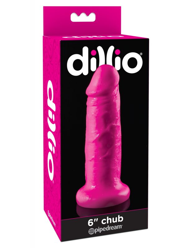 Dildo Dillio 6″ Chub Consolador Pink Anal Vaginal