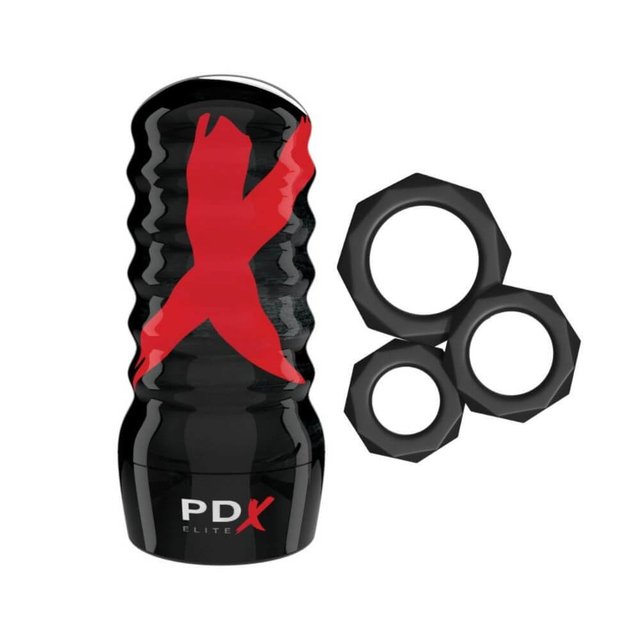 Masturbador Tipo Vagina Suave Realista Succion Manual Pdx