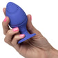 Kit Plug Tapon Anal Estimulador Texturizado Silicona Cheeky