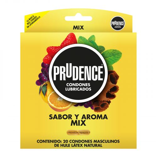 Prudence Condones Preservativo Aroma Mix 20 piezas