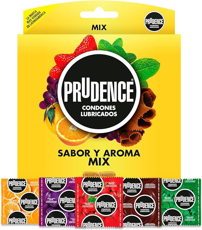 Prudence Condones Preservativo Aroma Mix 20 piezas
