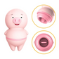 Vibrador Estimulador Clítoris Lengua Cerdito 6 Funciones