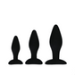 Set Plug Estimulador Gradual para Ejercicio Anal Silicona