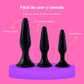Kit Estimulador Tapon Anal Gradual Entrenamiento Silicona