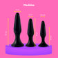 Kit Estimulador Tapon Anal Gradual Entrenamiento Silicona