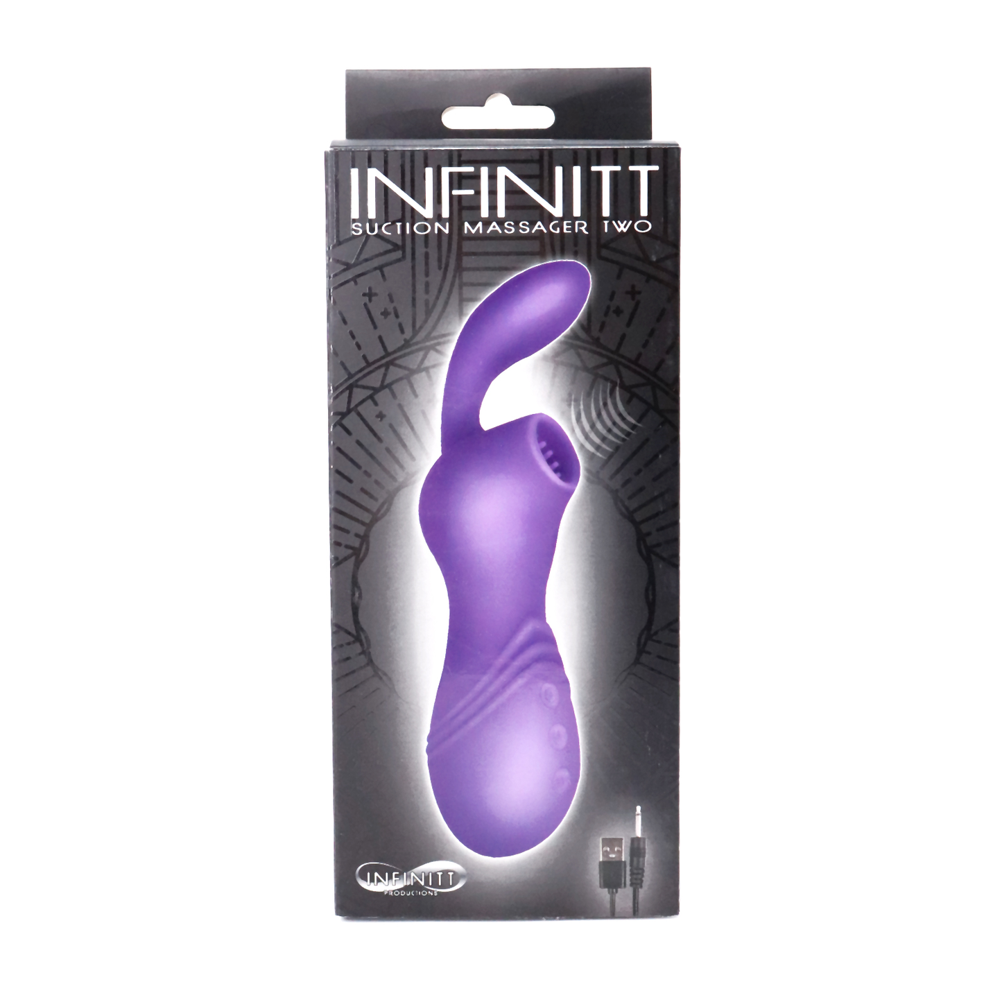 Vibrador con Succionador de Clitoris Recargable Infinitt