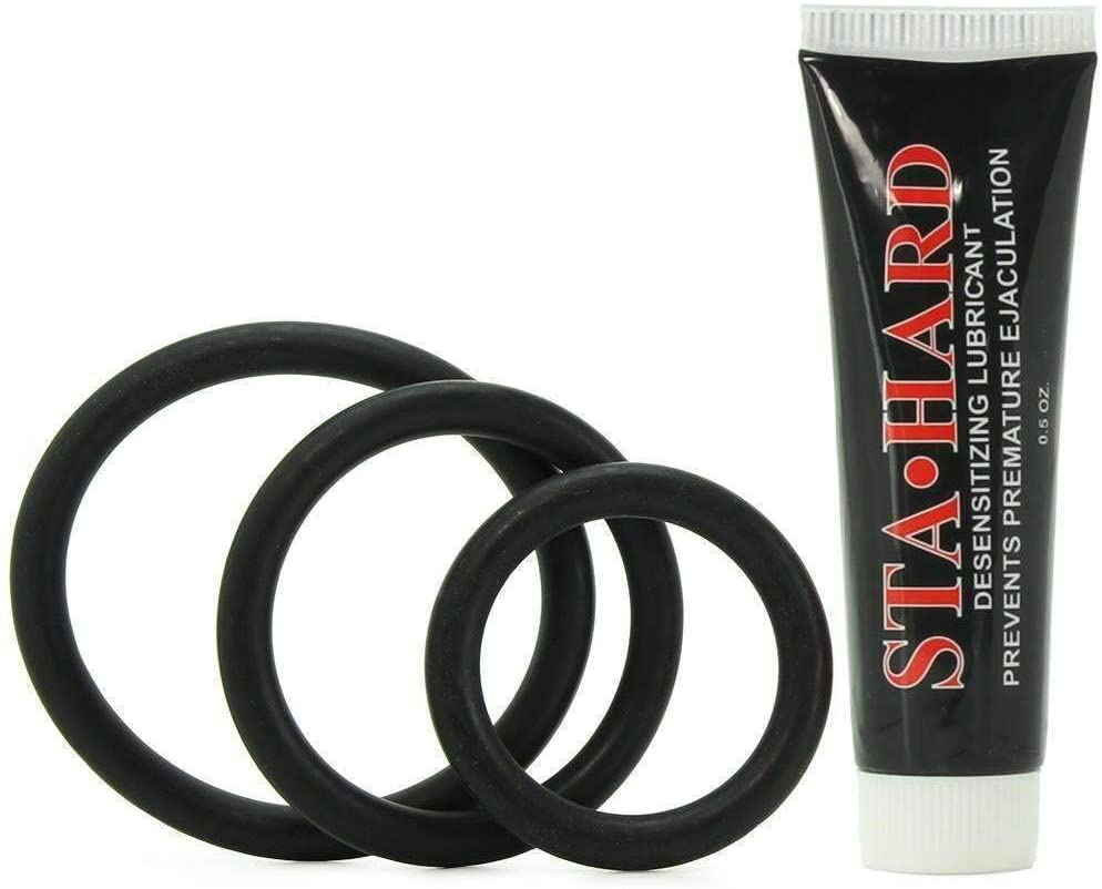 Kit Anillos para Pene Impermeables Lubba