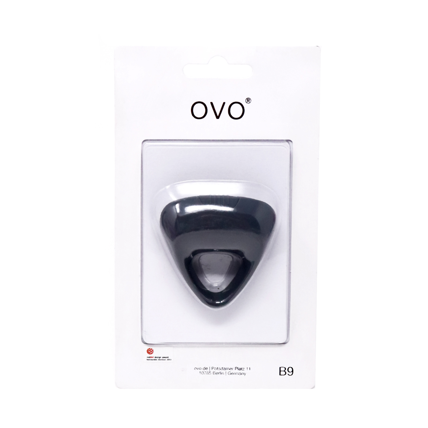 Anillo Vibrador Elástico Hombres Pené OVO B9