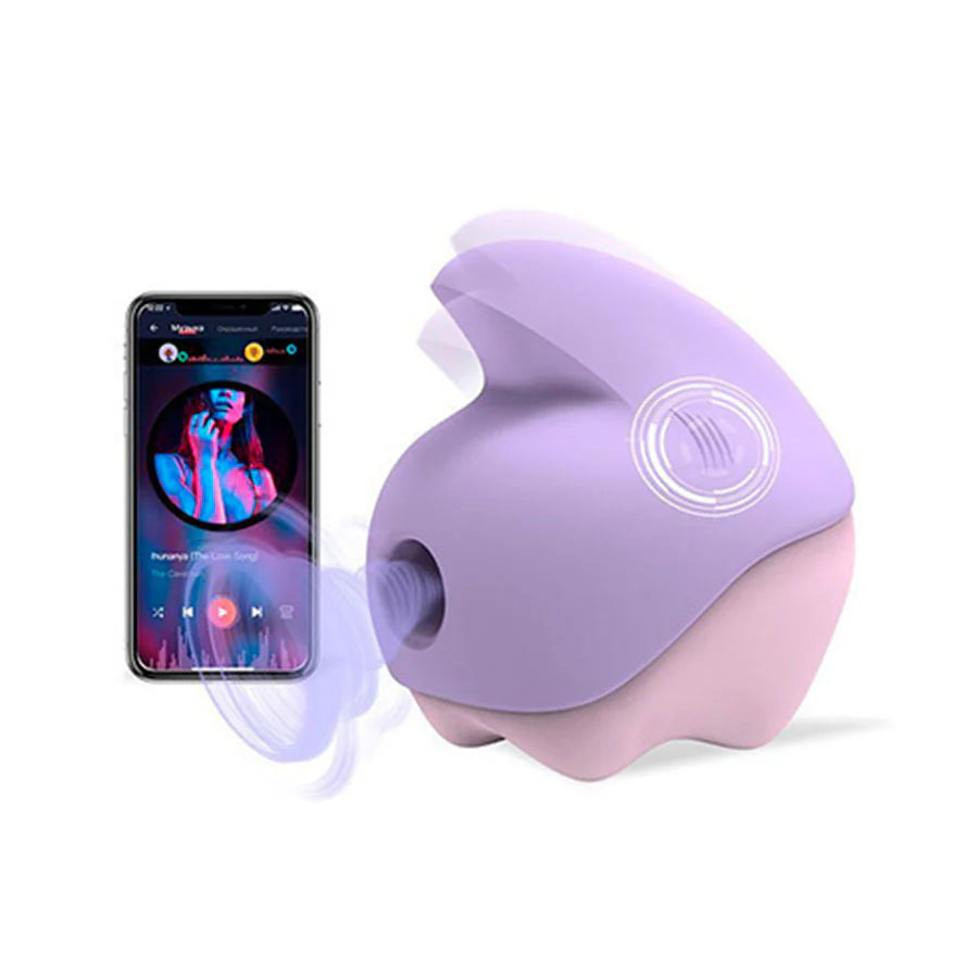 Vibrador Consolador Succionador Clítoris App Magic Unicorn