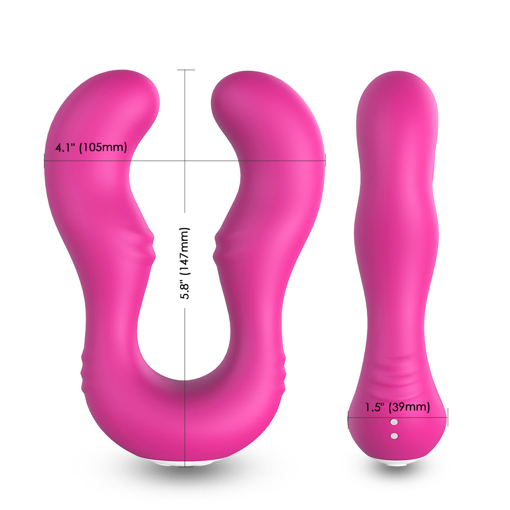 Vibrador Lesbico Flexible 9 Funciones Recargable