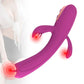 Vibrador Triple Estimulación 10 Funciones Tongue Lick Hera
