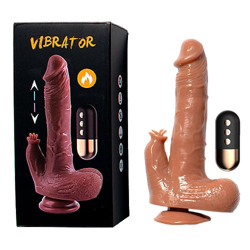 Vibrador Realista Dildo Gran Tamaño Control Remoto